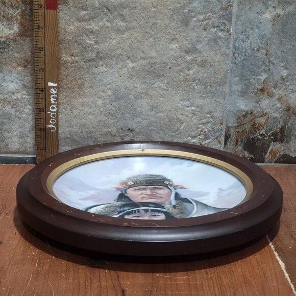 Vague Shadows The Chippewa Nation Decorative Collector Plate by Perillo Fifth Is - Picture 6 of 12